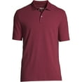 thumbnail image 2 of Lands' End Essentials Men's Short Sleeve Mesh Polo – Stretch Fabric, Fade Resistant, Traditional Fit, 2 of 2
