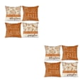 thumbnail image 4 of Funda de cojín Advancent 4 piezas decorativa suave Halloween-14, 4 of 6