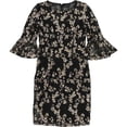 thumbnail image 1 of Alex Evenings Womens Embroidered Sheath Dress, rustcopper, 14, 1 of 2