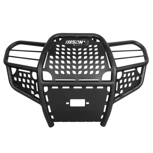 Bison 166139H ATV Front Bumper Wrinkle Black Kawasaki Brute Force 750i