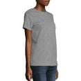 thumbnail image 2 of Hanes Women's Relaxed Fit Authentic ComfortSoft Crewneck T-Shirt, 2 of 3