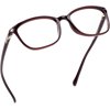 LifeArt Blue Light Blocking Glasses, Anti Eyestrain, Computer Reading Glasses, Gaming Glasses, TV Glasses for Women and Men, Anti Glare (DarkRed, +0.75 Magnification)