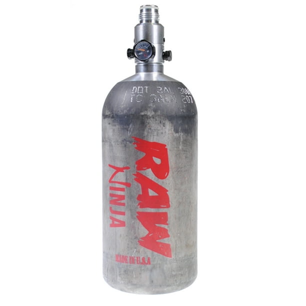 Ninja 48CI CU / 3000PSI High Pressure Air HPA N2 Paintball Tank RAW