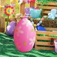 thumbnail image 4 of 16 Inch Inflatable Easter Egg Outdoor Decoration Colorful Eggs Yard Decoration Indoor Outdoor Blow Up Ornaments for Garden Lawn Party Decor, 4 of 6