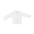 thumbnail image 1 of Figura de acción a escala 1/12, ropa coleccionable, accesorio de disfraz, camisa de color sólido Blanco, 1 of 9