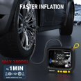 thumbnail image 2 of Compresor de aire NEXPOW, inflador de neumáticos portátil, 180 psi, inalámbrico, 2 of 7