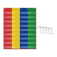 thumbnail image 2 of Horario diario Gráfico de bolsillo Suministros de enseñanza, Gráfico de bolsillo de 4 columnas sobre montajes de puerta Gráfico de bolsillo de palabra, 2 of 8