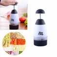 thumbnail image 2 of Garlic Triturator Food Chopper Slap Chop Fruit Vegetable Grater Kitchen Accessory Tool, 2 of 5
