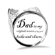 thumbnail image 1 of Papá Festival citar la fuente original Anillo de compromiso de boda de amor ajustable Unbranded M, 1 of 3