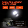 thumbnail image 6 of Chrome White LED License Plate Tag Light Lamps Compatible with 1999-2016 Ford F150 F250 F350, 6 of 12