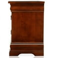 thumbnail image 3 of Bowery Hill Solid Wood 2-Drawer Nightstand in Brown Cherry Finish, 3 of 7