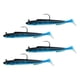 thumbnail image 2 of 4 Pieces Fishing Lures Lightweight Portable for Saltwater Fishing Black Fish Sharpla Señuelos de pesca, 2 of 9
