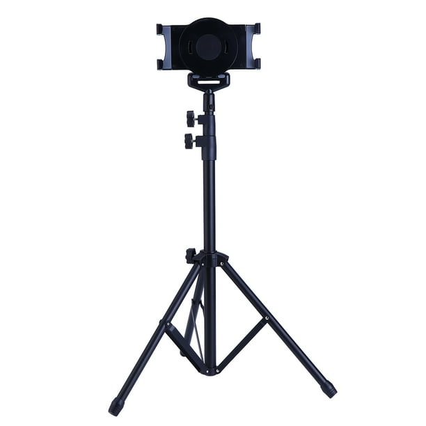 Universal Rotating Tablet Tripod Stand Telescopic Adjustable Tablet Floor Mount Holder for 7 to