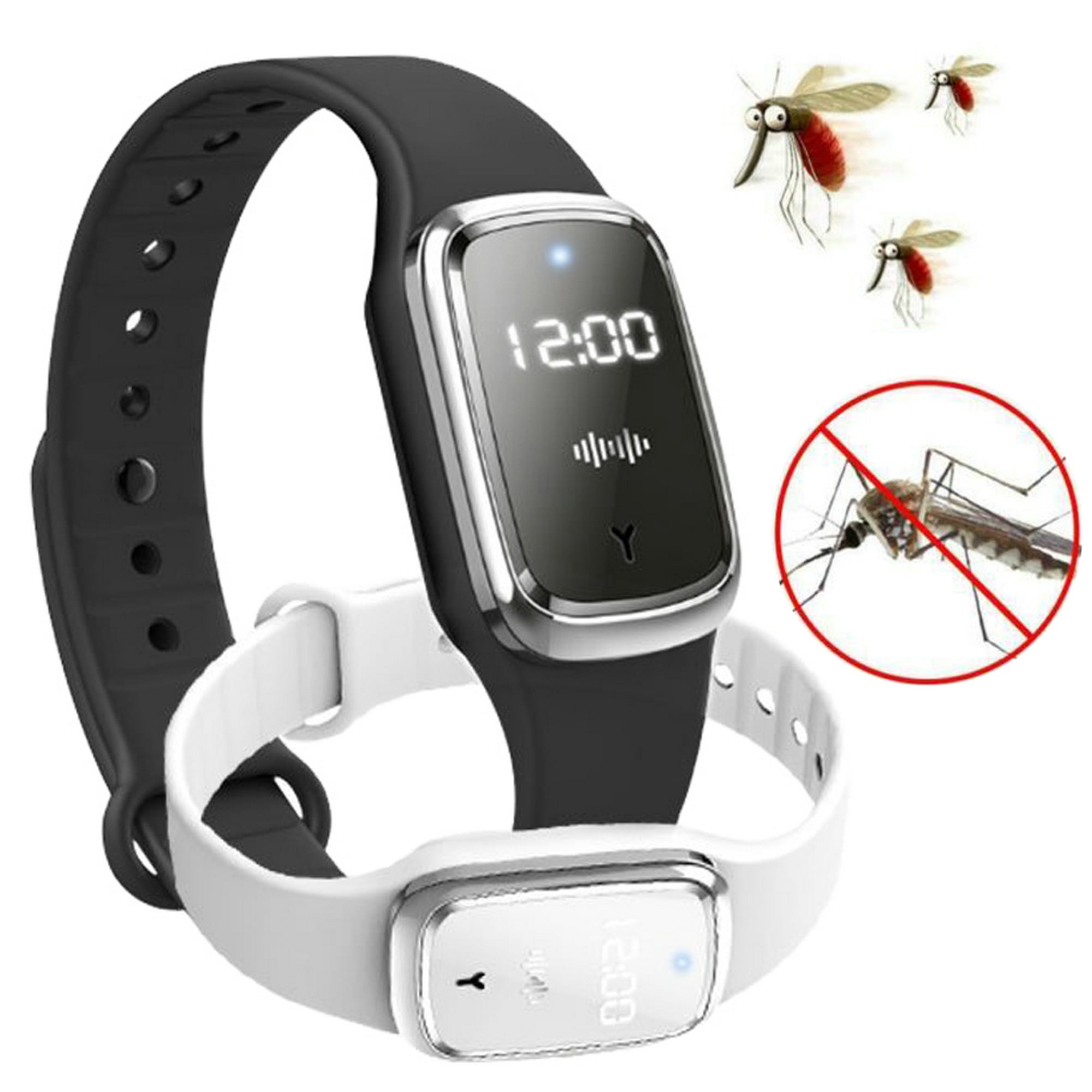 Ultrasonic Repeller Anti Mosquito Insect Pest Bug Repellent Bracelet