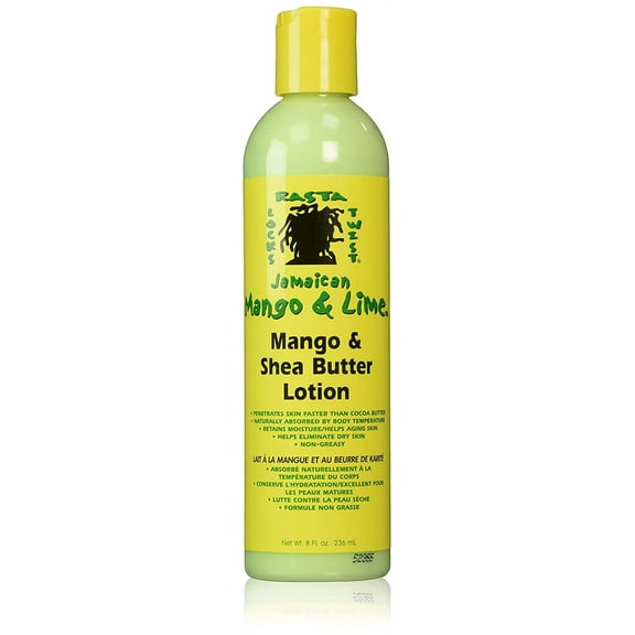 Jamaican Mango and Lime Mango Shea Butter Body Lotion, 8 Oz