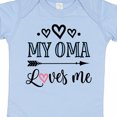 thumbnail image 4 of Inktastic My Oma Loves Me Grandchild Girls Baby Bodysuit, 4 of 5