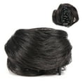 thumbnail image 1 of Pièce de Cheveux Chignon Décoiffé à Clipser Extensions de Cheveux à Griffes Queue de Cheval Naturelle Peignes Synthétiques Ajout de Volume Capillaire pour Femmes, 1 of 9