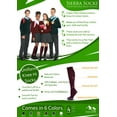 thumbnail image 5 of Sierra Socks Girls’ Cotton School Knee High Socks, 3-Pack, Durable, Uniform, Soft Fit, 5 of 5