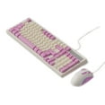thumbnail image 2 of Tozuoyouz Rgb Lighting Effect Mechanical Feel Office Game With No Delay Usb Wired Interface Keyboard And Mouse Suit Pink, 2 of 7