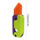 thumbnail image 3 of Cuchillo de juguete de zanahoria con impresión 3D, juguete relajante para adultos y adolescentes (naranja, morado y verde), 3 of 3