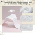 thumbnail image 4 of 5 Pcs Bra Liners for Sweat, 80% Cotton and 20% Polyester Fiber, Reusable Washable Under Breast Sweat Absorber Pads, 4 of 7
