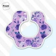 thumbnail image 3 of Hirioo Violet for Baby Cotton Petal Bib Drool Bibs for Baby Boy Unisex, 3 of 9