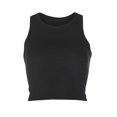 thumbnail image 5 of Kmbangi Women's Summer Slim Knit Tank Tops, Solid Color Sleeveless Round Neck Ribbed Crop Tops Causal Streetwear, 5 of 5