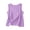 Y334#Purple, variant on Ichuanyi Womens Summer Cotton Linen Tank Tops Sleeveless Blouse Loose Round Neck Casual Tank Top Shirts