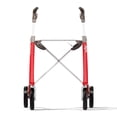 thumbnail image 4 of Andador ultraligero de carbono byACRE con bolsa organizadora, rojo, con riel regular, 4 of 5