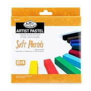 Royal Brush Cpaa24 Essentials Soft Chalk Pastel Set 24 Basic Colors