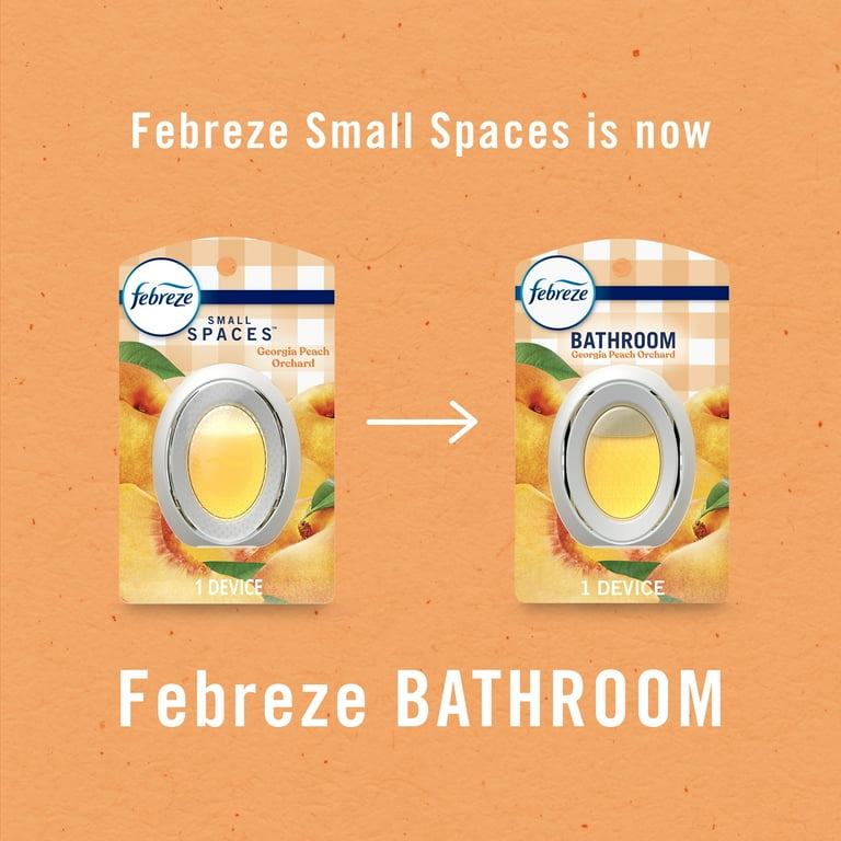 Febreze Bathroom Air Freshener, Small Spaces Odor-Fighting