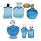 thumbnail image 1 of Miniaturas Perfume 1:12 Juguetes Miniatura Casa de Muñecas Miniatura Muebles de Casa de Muñecas Miniatura Botellas para Casa de Muñecas Niña Niños, azul, 1 of 6
