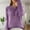 Purple, variant on Women's Solid V Neck Pullover Sweater Winter Loose Long Sleeve Solid Knitwear Tops Wool Sweaters for Women Long Sleeve Pullover Sweaters with Zipper for Men Air Overs Mens Heavy Pullover Pool Sweater