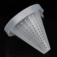 thumbnail image 4 of 4 Pcs Mangeoire pour Aquarium vers Rouges Vivants Panier en Plastique en Forme de Cône avec Ventouse, 4 of 5