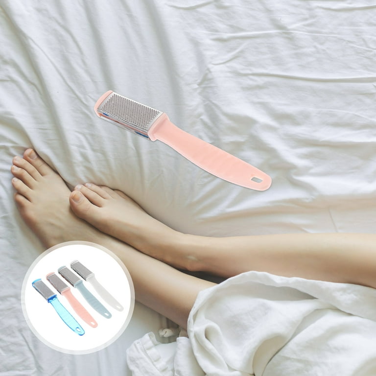 WLLHYF 4 Pieces Double Sided Pedicure Foot File Foot Scraper