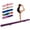 Purple, variant on Airfind 9 ft Folding Gymnastics Balance Beam with Suede Cover, Pine Wood Core and Non-Slip Mat, Pink