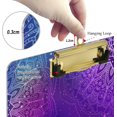 thumbnail image 4 of FMSHPON Boho Colorful Mandala Clipboard Hardboard Wood Nursing Clip Board and Pull for Standard A4 Letter 13x9 inches, 4 of 5