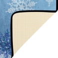 thumbnail image 3 of GZHJMY Christmas Snowflake Door mat Non Slip Floor Door Rug, Soft Floor Mat for Kitchen Garden Bedroom Indoor Outdoor Entrance Home Holiday Decoration 23.6" x15.7", 3 of 7