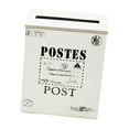 thumbnail image 2 of Buzón de correo Strade Fareast Limited buzón de metal retro beige, 2 of 8