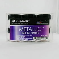 Mia Secret Metallic Nail Art Powder- 6 PCS