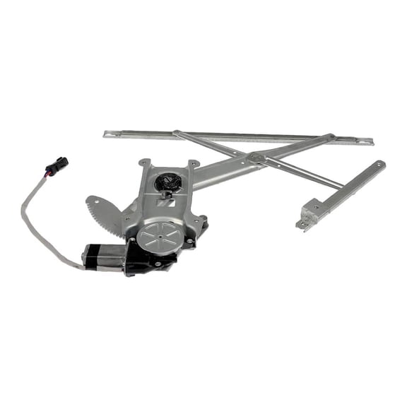 KarParts360 For Dodge Dakota 1997-2004 Window Regulator Passenger Side | Front | Plastic Gear Material | Bolt Attachment Type | With Motor | Replacement For 55255618AB