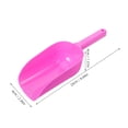 thumbnail image 2 of GETAJGHSD 3Pcs Lightweight Snow Shovel Plastic Material Assorted Colors Perfect for Outdoor Fun, 2 of 7