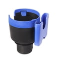 thumbnail image 2 of Soporte universal para teléfono con vaso para bebidas, accesorios interiores, multifunción, doble orificio, 2 unidades Azul, 2 of 8