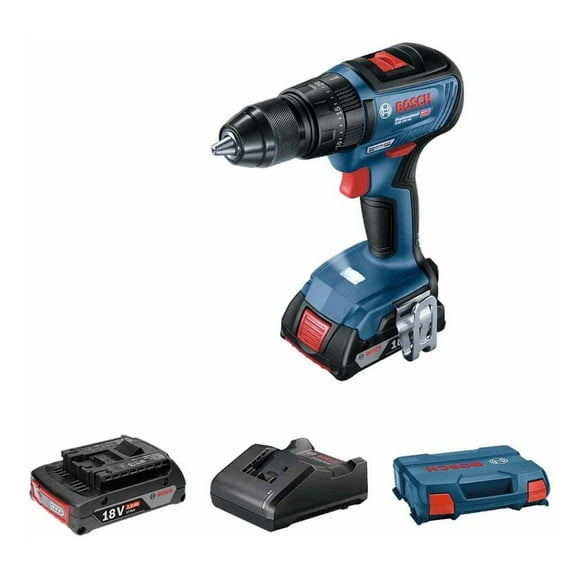 Taladro Rotomartillo 1/2in 2 Vel + 2 Baterías Cargador Bosch BOSCH 19H5-1G0