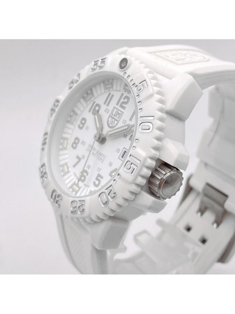 Luminox 3057.WO Men's Navy Seal Colormark White Dial White