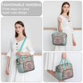 thumbnail image 3 of Mandala Pattern Large Insulated Tote - 100% Leakproof Design for Juicy Fruits, Ice & Water, 3 of 4