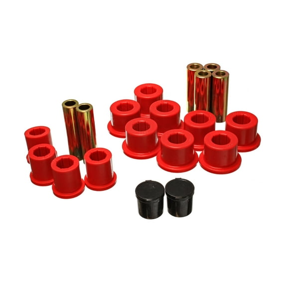 Energy Suspension 5.2118R Leaf Spring Bushing Set Fits select: 2003-2005 DODGE RAM 2500, 2007 DODGE RAM 1500