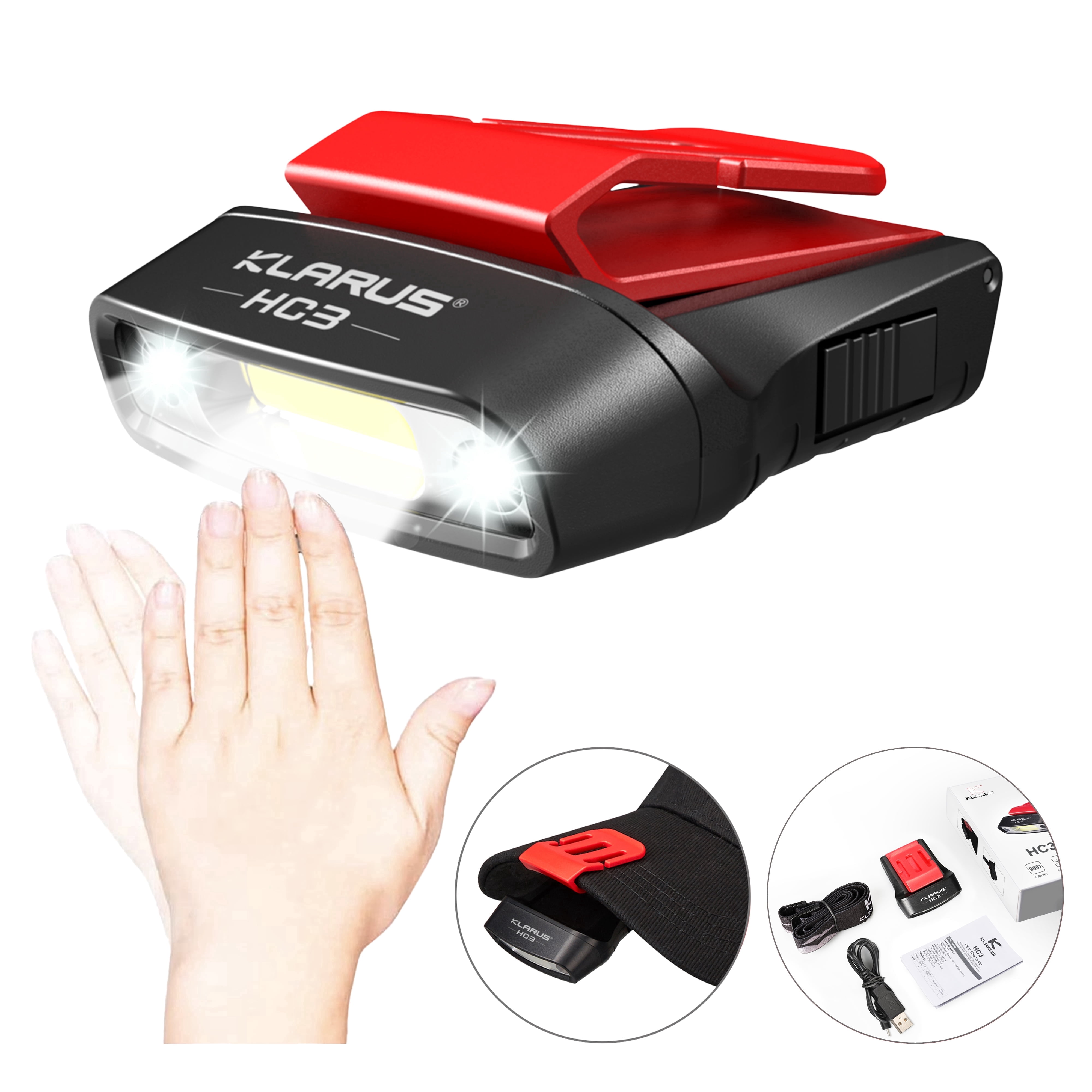 Nite Ize R300RH-17-R8 Radiant 300 Rechargeable LED Headlamp, 300