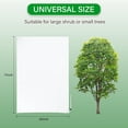 thumbnail image 3 of 2Packs Plant Covers Tree Freeze Protection 71" x 62" Large Frost Cloth Bag Shrub Jackets Protectors with Zipper Drawstring Reusable Outdoor Christmas Tree Blankets for Animal Winter Snow Protection, 3 of 8