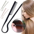 thumbnail image 3 of SharkTRUE Paille Pelurus Rambut, Sikat Bentuk V, Sikat Lipat, Mudah Alih dan Sikat Rambut, Sikat Rambut, 3 of 8